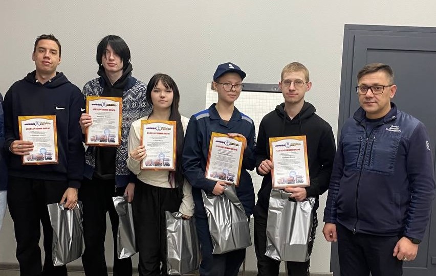 Студенты Барышского колледжа завершили практику на «КАМАЗе»