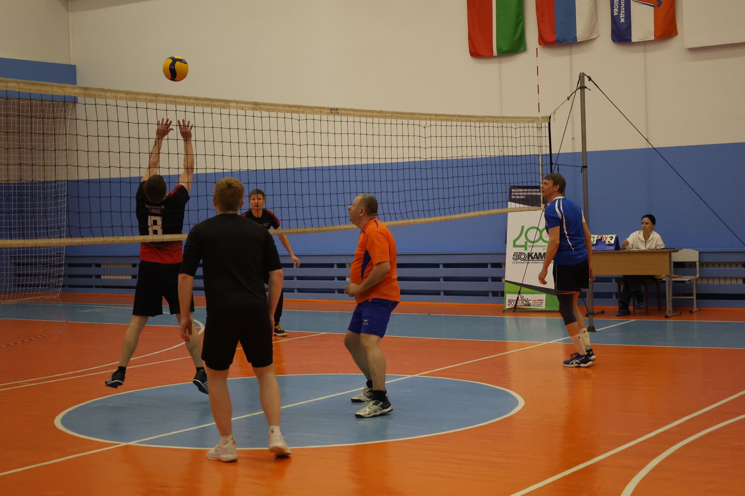 На «КАМАЗе» стартовали матчи Первенства по волейболу-2026