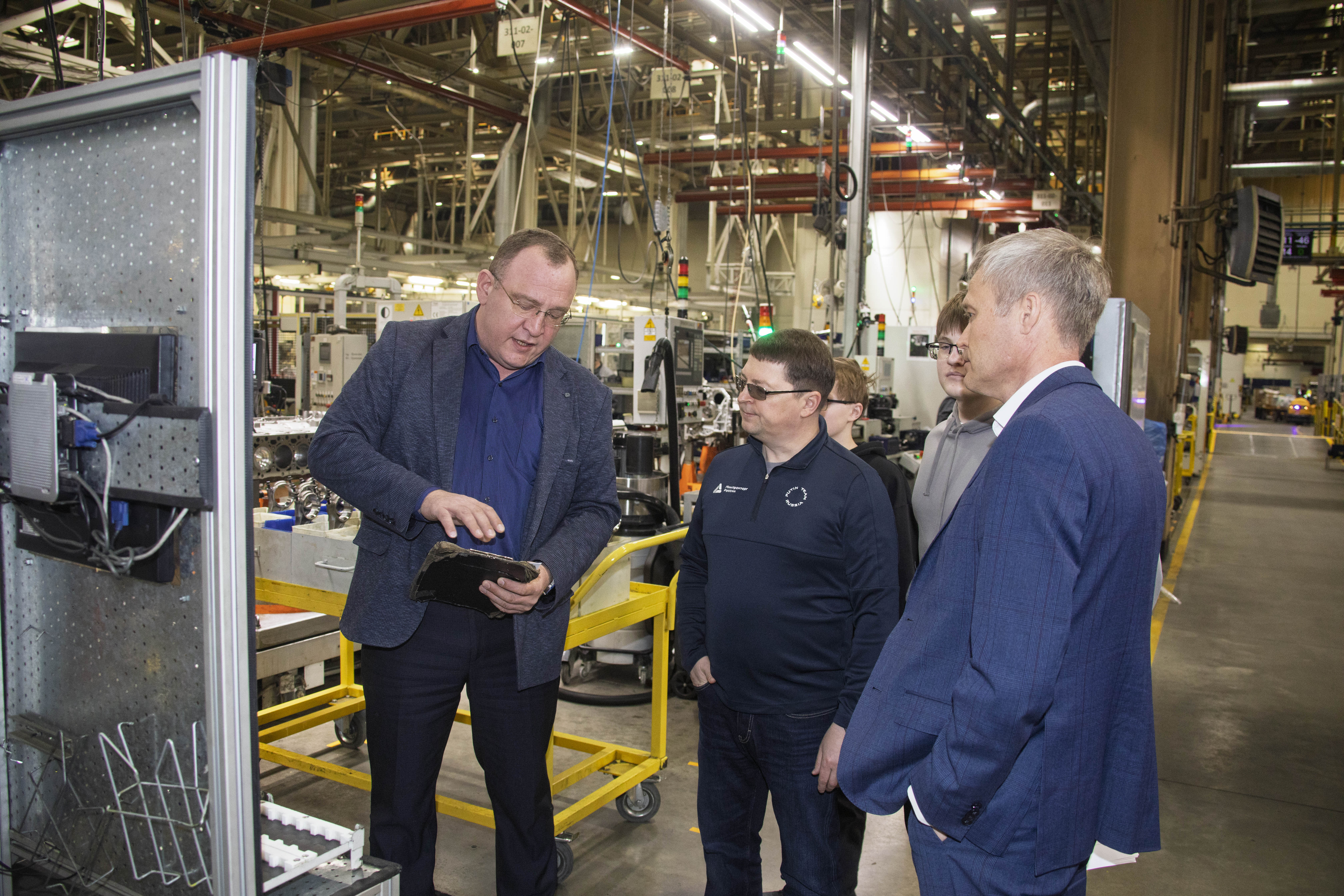 «КАМАЗ» посетил министр промышленности Тульской области